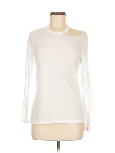 Pre-owned Chaser 3/4 Sleeve T-shirt In White