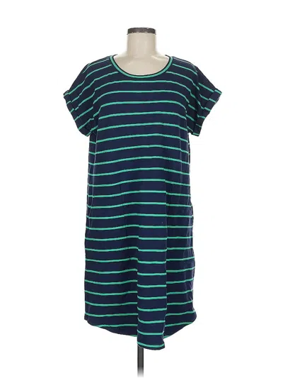 Pre-owned Soft Surroundings Casual Dress In Blue