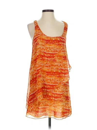 Pre-owned Forever 21 Casual Dress In Orange