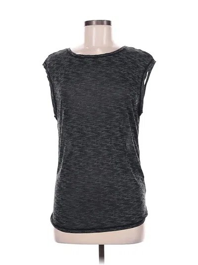Pre-owned Zella Sleeveless T-shirt In Gray