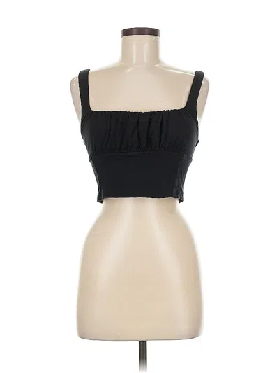 Pre-owned Wilfred Free Tube Top Black Strapless Neckline Tops