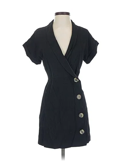 Pre-owned Mango Casual Dress In Black