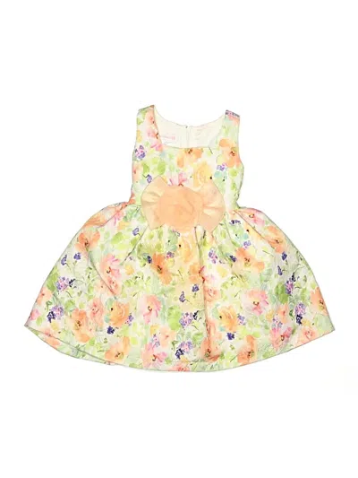 Pre-owned Bonnie Jean Kids' Dress In Yellow