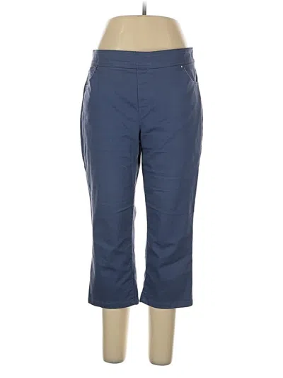 Pre-owned Kim Rogers Active Pants In Blue