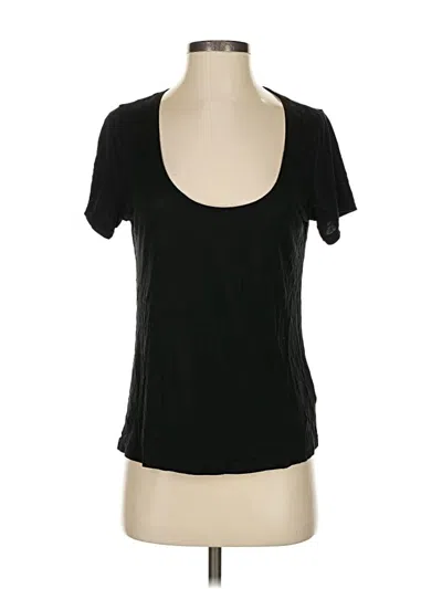 Pre-owned Reformation Jeans Short Sleeve T-shirt In Black