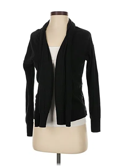 Pre-owned Cos Cardigan Sweater In Black