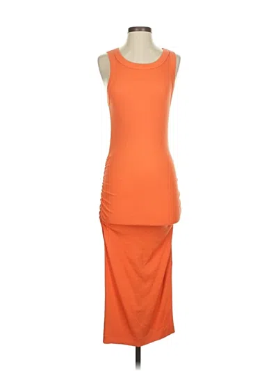 Pre-owned Michael Stars Cocktail Dress In Orange