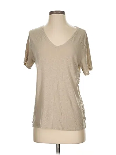 Pre-owned Athleta Short Sleeve T-shirt In Brown