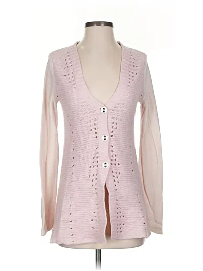 Pre-owned Free People Cardigan Sweater In Pink