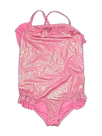 Pre-owned Vince Camuto Kids' One Piece Swimsuit In Pink
