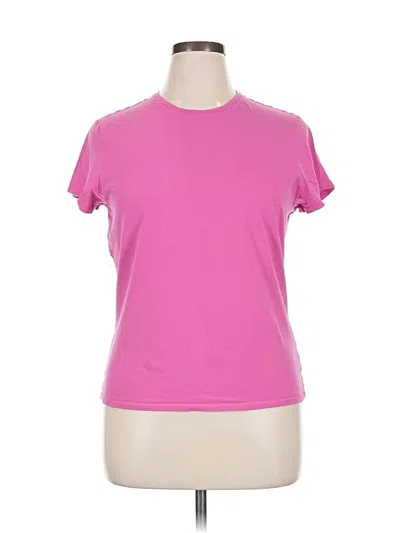 Pre-owned Gap Active T-shirt In Pink