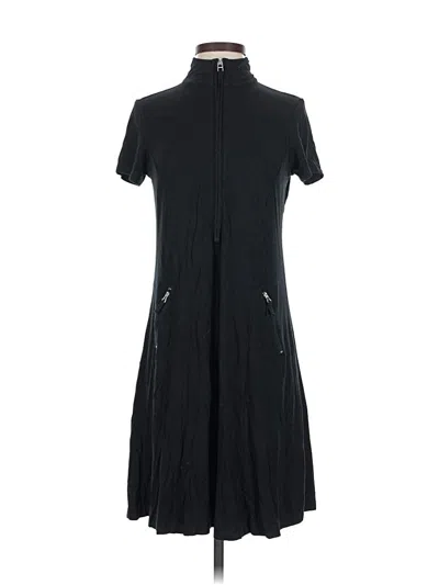 Pre-owned Zenergy By Chico's Casual Dress In Black