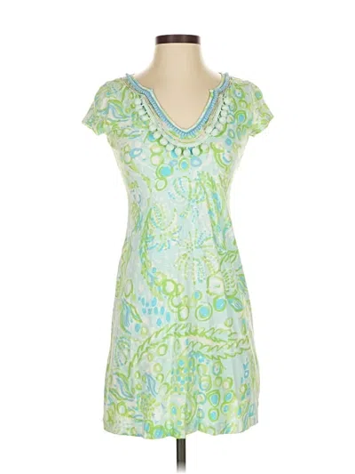 Pre-owned Lilly Pulitzer Casual Dress In Green
