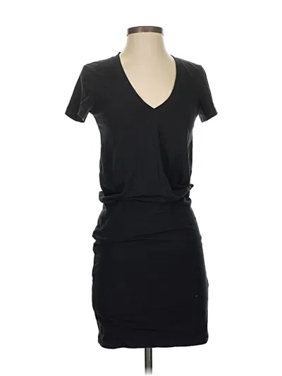 Pre-owned James Perse Casual Dress In Black