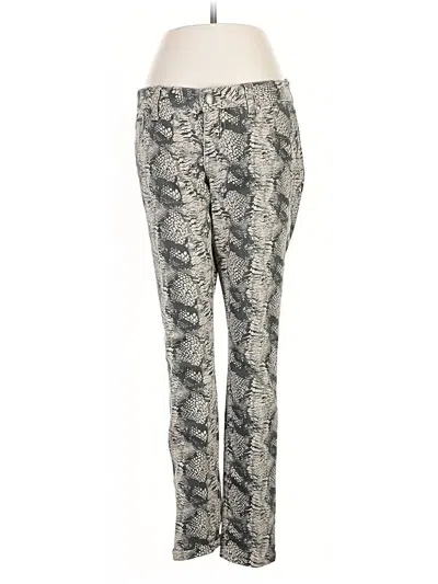 Pre-owned Cabi Jeggings In Silver