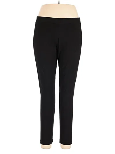 Pre-owned Vince Camuto Active Pants In Black