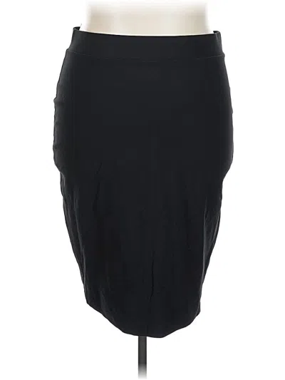 Pre-owned Torrid Formal Skirt In Black