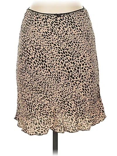 Pre-owned Brandy Melville Casual Skirt In Brown