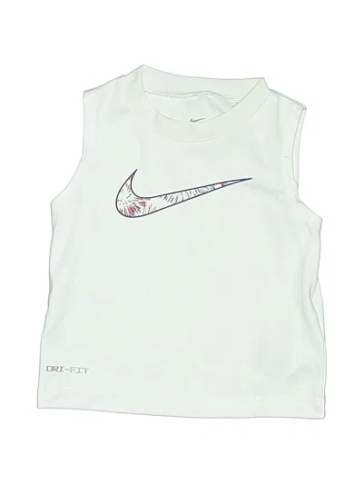 Pre-owned Nike Babies' Sleeveless T-shirt In Silver