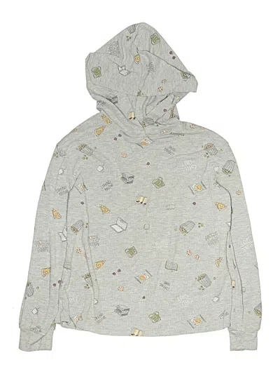 Pre-owned Art Class Kids' Pullover Hoodie In Silver