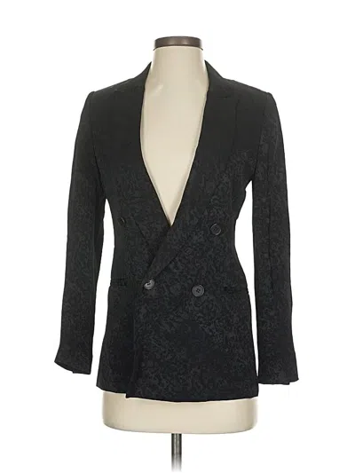 Pre-owned Reiss Blazer Jacket In Black