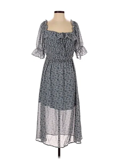 Papermoon Casual Dress In Blue