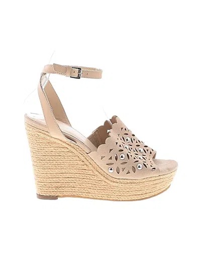 Pre-owned Marc Fisher Wedges In Brown