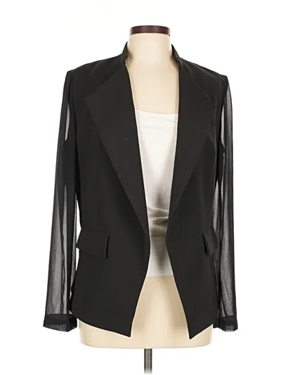 Pre-owned Dkny Blazer Jacket In Black