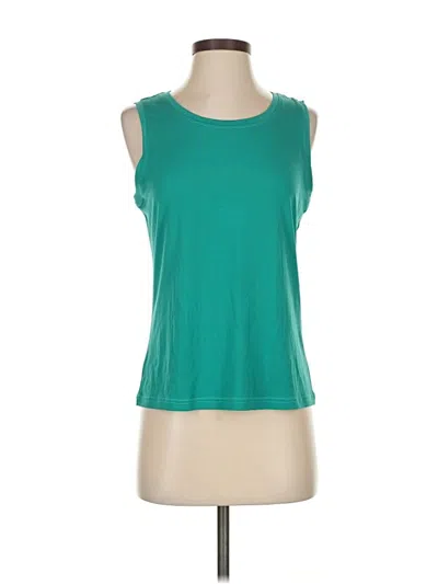 Pre-owned Erin London Sleeveless T-shirt In Blue