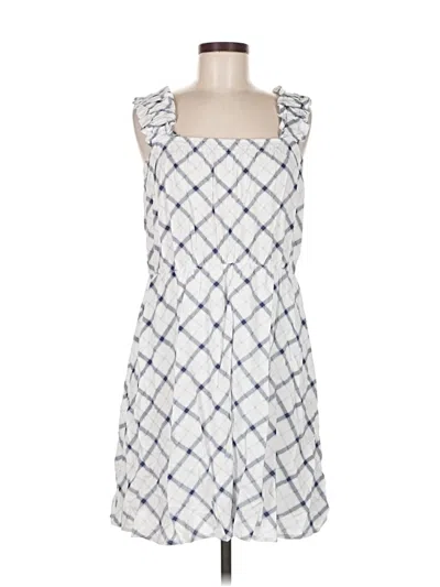 Pre-owned Nine Britton Casual Dress In White