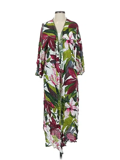 Love + Harmony Kimono In Green