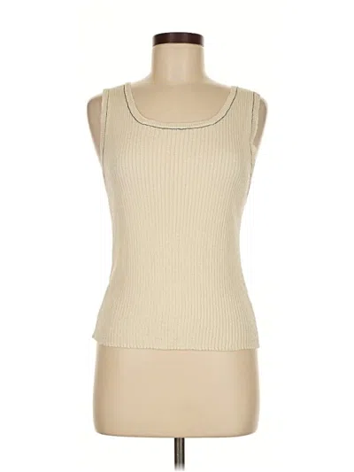 Pre-owned By Together Sweater Vest In White