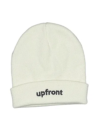 Pre-owned Ascolour Beanie Hat In White
