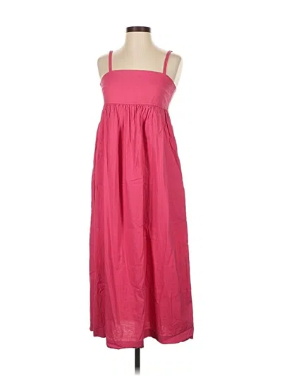 Pre-owned Uniqlo Casual Dress In Pink