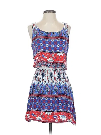 Pre-owned Unbranded Casual Dress In Blue