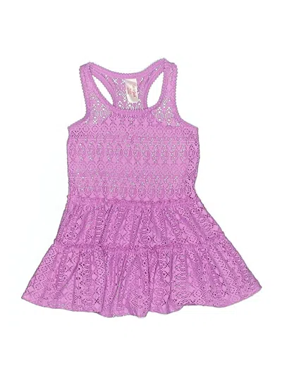 Pre-owned Cat & Jack Kids' Dress In Purple
