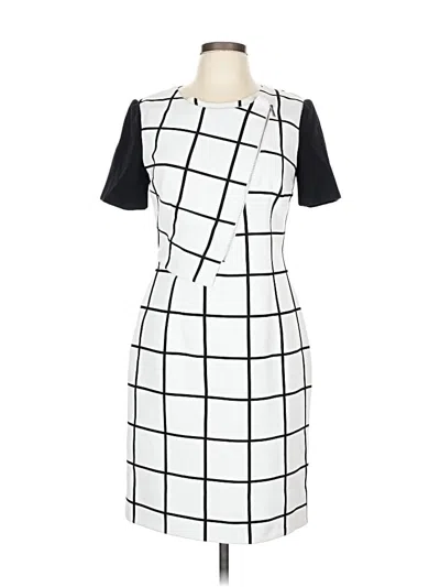 Pre-owned Karen Millen Casual Dress In White