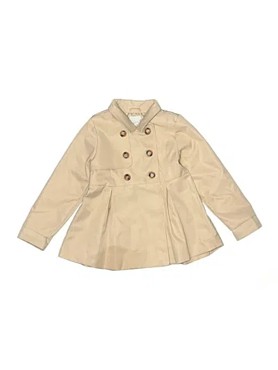Pre-owned Tahari Kids' Trenchcoat In Brown