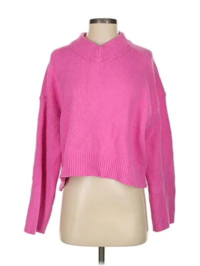 Pre-owned Gap Pullover Sweater In Pink