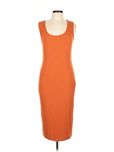Pre-owned Rachel Zoe Tjx Casual Dress In Orange