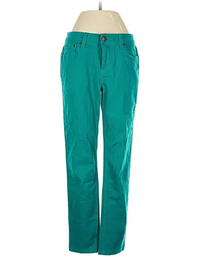 Pre-owned Baccini Casual Pants In Blue