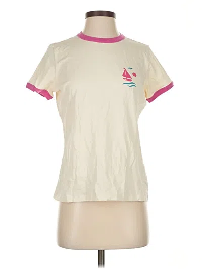 Pre-owned Vineyard Vines Short Sleeve T-shirt In White