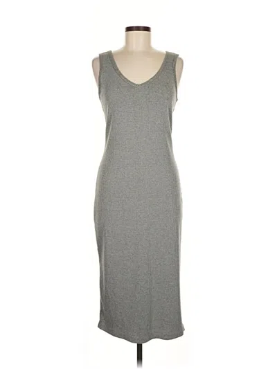 Pre-owned Mossimo Casual Dress In Gray