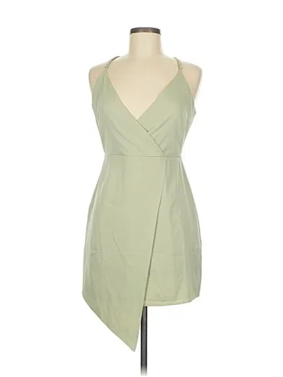 Pre-owned Lulus Cocktail Dress In Green