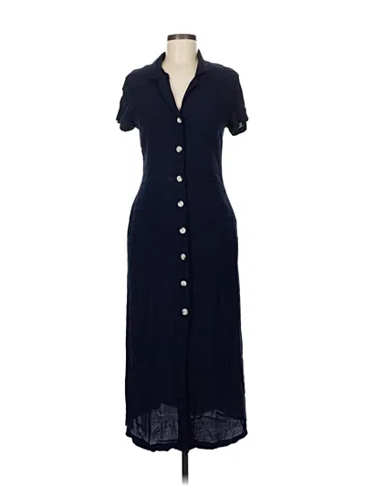 Pre-owned Black Tape_ Casual Dress In Blue