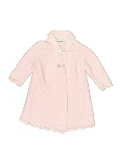 Pre-owned Pili Carrera Babies' Cardigan Sweater In Pink