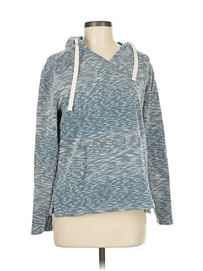 Pre-owned Hang Ten Pullover Hoodie In Blue