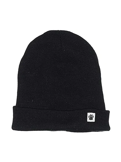 Pre-owned Unbranded Beanie Hat In Black