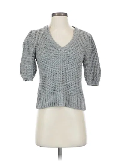 Pre-owned Michael Stars Pullover Sweater In Gray