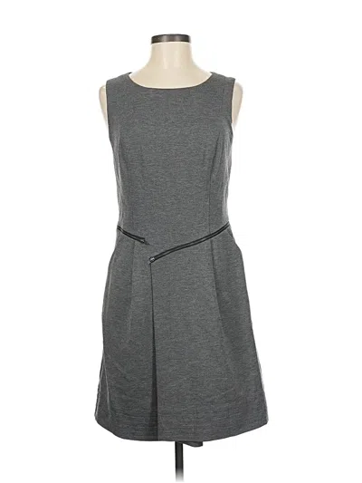 Pre-owned Shoshanna Casual Dress In Gray